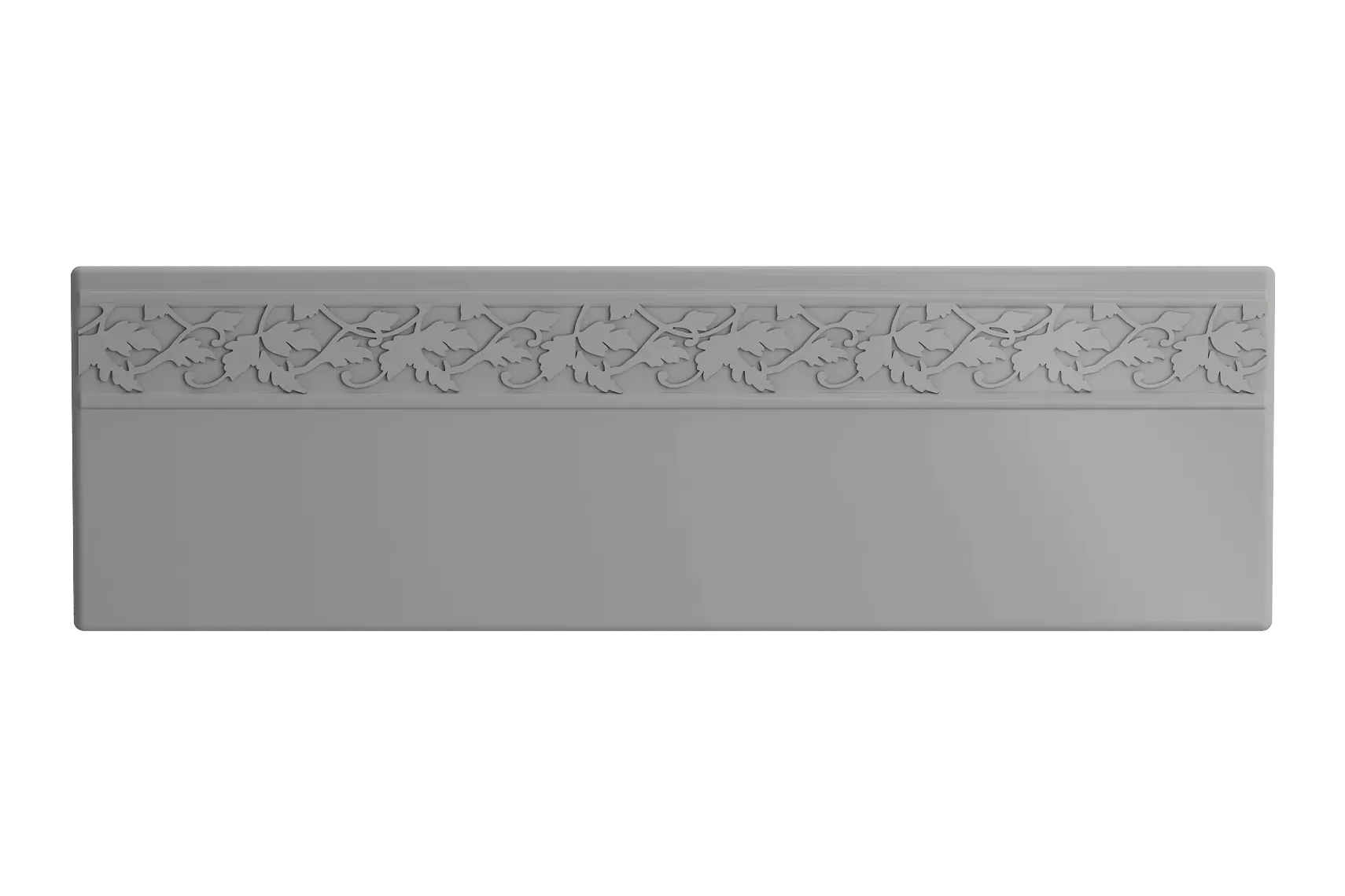 BOCCHI Vigneto 33" Fireclay Farmhouse Apron Single Bowl Kitchen Sink, Matte Gray, 1353-006-0120