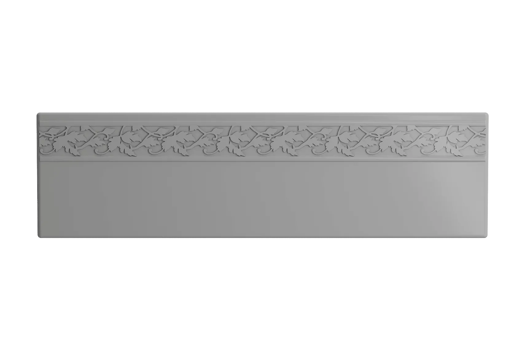 BOCCHI Vigneto 36" Fireclay Farmhouse Apron Single Bowl Kitchen Sink, Matte Gray, 1355-006-0120
