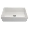Crestwood 33" Fireclay Farmhouse Sink, White, CW-MOD-33-WHITE