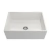Crestwood 27" Fireclay Farmhouse Sink, White, CW-MOD-27-WHITE