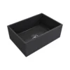 Crestwood 27" Fireclay Farmhouse Sink, Charcoal, CW-MOD-27-CHARCOAL