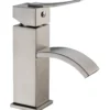 Dawn 7" 1.2 GPM Bathroom Faucet, Brushed Nickel, AB78 1258BN