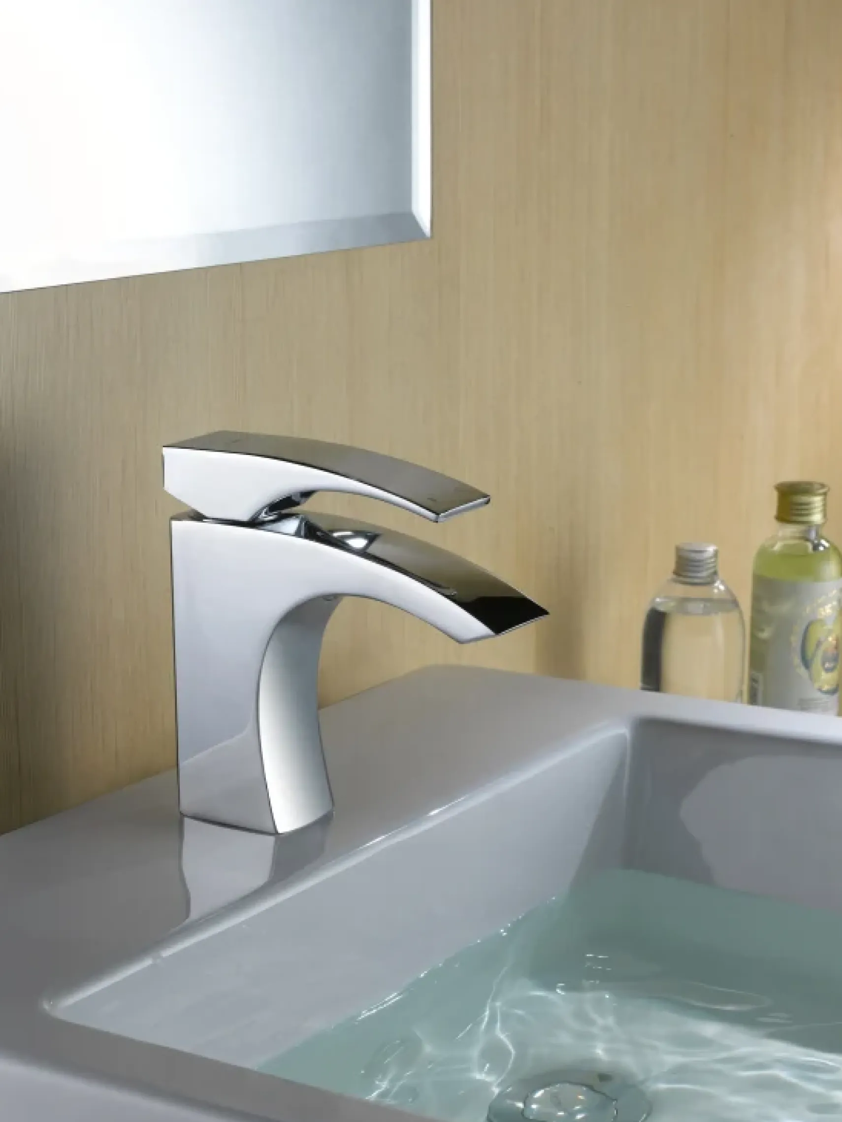 Dawn 5" 1.2 GPM Bathroom Faucet, Chrome, AB77 1586C