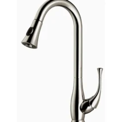 Dawn 18" 1.8 GPM Pull Out Kitchen Faucet, Brushed Nickel, AB50 3091BN