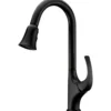 Dawn 15" 1.8 GPM Pull Out Kitchen Faucet, Dark Brown Finish, AB04 3277DBR