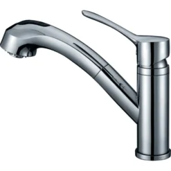 Dawn 9" 1.8 GPM Pull Out Kitchen Faucet, Chrome, AB50 3711C
