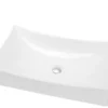 Dawn 26" Ceramic Vessel Sink, White, Rectangle, CASN148000