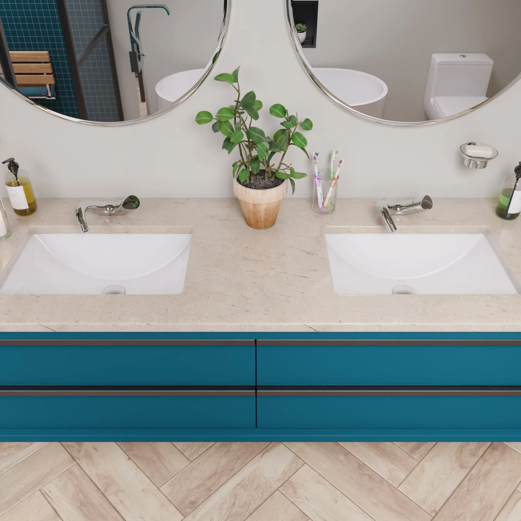 Eago 22" x 15" Rectangle Under Mount Porcelain Bathroom Sink, White, No Faucet Hole, BC227