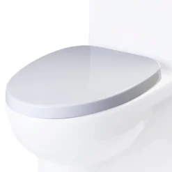 EAGO Plastic, White, R-359SEAT Replacement Soft Closing Toilet Seat for TB359