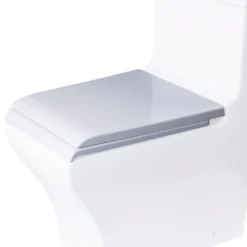 EAGO Plastic, White, R-356SEAT Replacement Soft Closing Toilet Seat for TB356