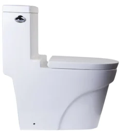 EAGO Plastic, White, R-326SEAT Replacement Soft Closing Toilet Seat for TB326