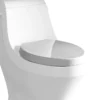 EAGO Plastic, White, R-133SEAT Replacement Soft Closing Toilet Seat for TB133