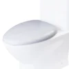 EAGO Plastic, White, R-346SEAT Replacement Soft Closing Toilet Seat for TB346
