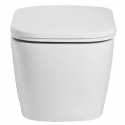EAGO Porcelain, WD390 White Modern Ceramic Wall Mounted Toilet Bowl