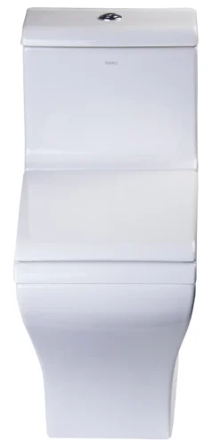 EAGO Porcelain, White, TB356 Dual Flush One Piece High-Efficiency Low Flush Ceramic Toilet