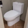 EAGO Porcelain, White, TB359 Dual Flush One Piece High Efficiency Low Flush Ceramic Toilet