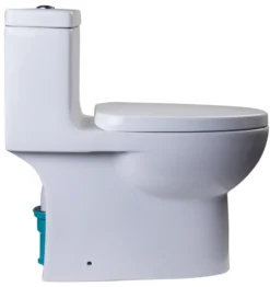 EAGO Porcelain, White, TB359 Dual Flush One Piece High Efficiency Low Flush Ceramic Toilet