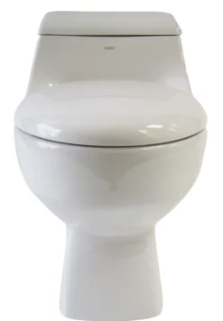 EAGO Porcelain, White, TB108 One Piece High Efficiency Low Flush Eco-Friendly Ceramic Toilet