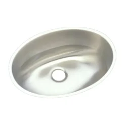 Elkay Asana 18" Stainless Steel Bathroom Sink, Lustrous Satin, ELUH1511