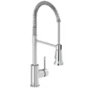 Elkay Avado Lever Handle Semiprofessional Spout Brass ADA Kitchen Faucet, Chrome, LKAV2061CR