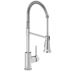 Elkay Avado Lever Handle Semiprofessional Spout Brass ADA Kitchen Faucet, Chrome, LKAV2061CR