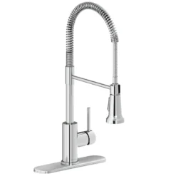 Elkay Avado Lever Handle Semiprofessional Spout Brass ADA Kitchen Faucet, Chrome, LKAV2061CR