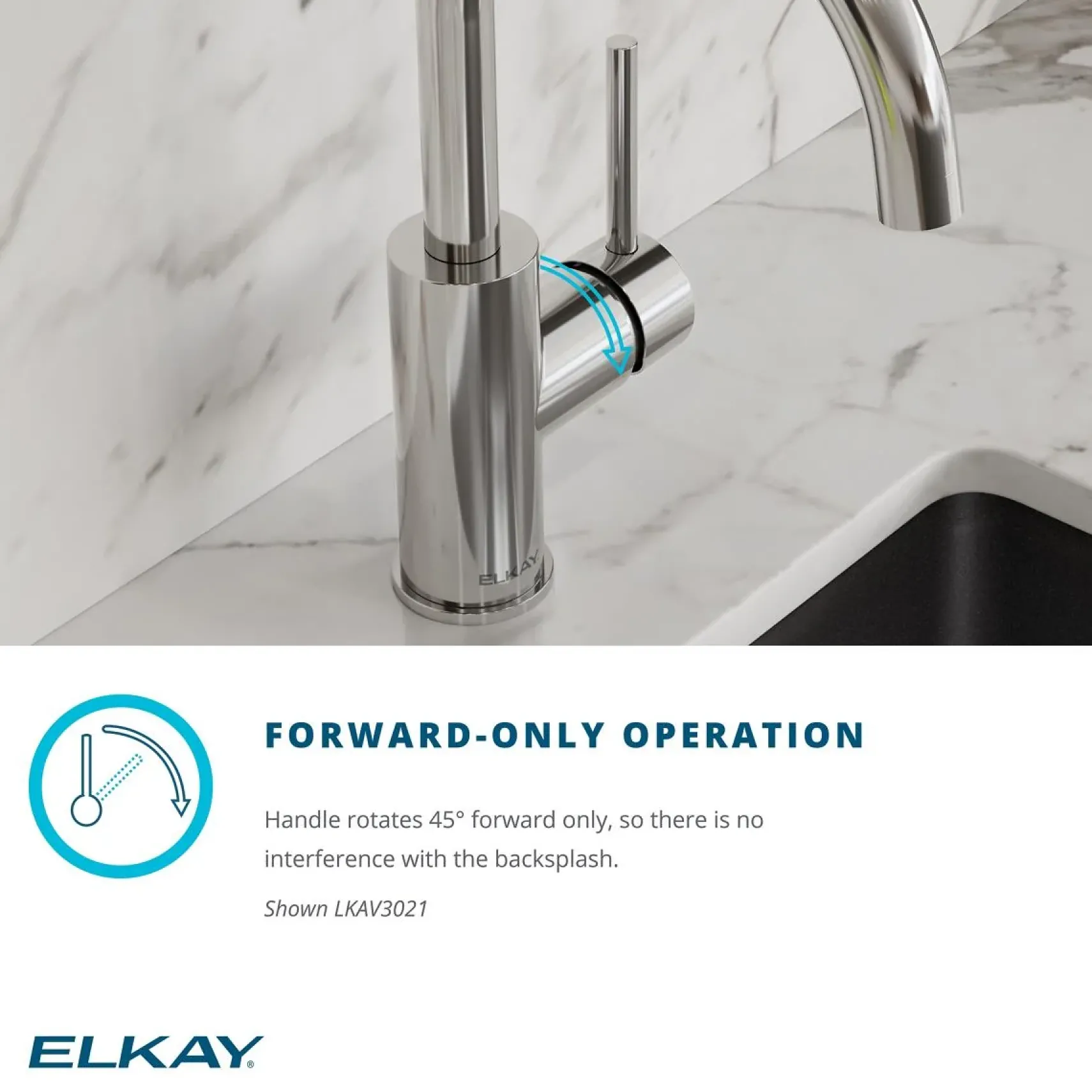 Elkay Avado Lever Handle Pull-down Spray Spout Brass ADA Bar Faucet, Matte Black, LKAV3032MB