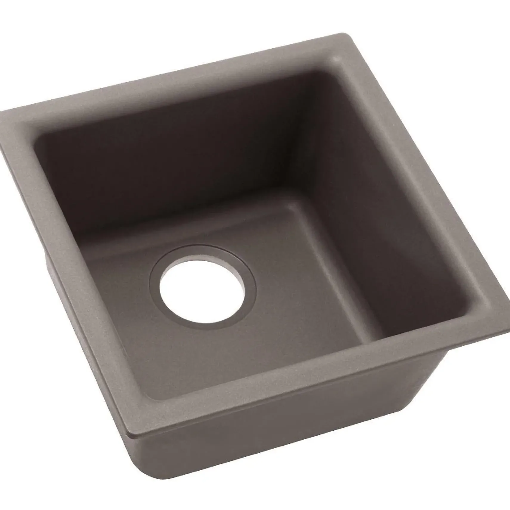 Elkay Classic 16" Quartz Bar Sink, Greige, ELG1616GR0