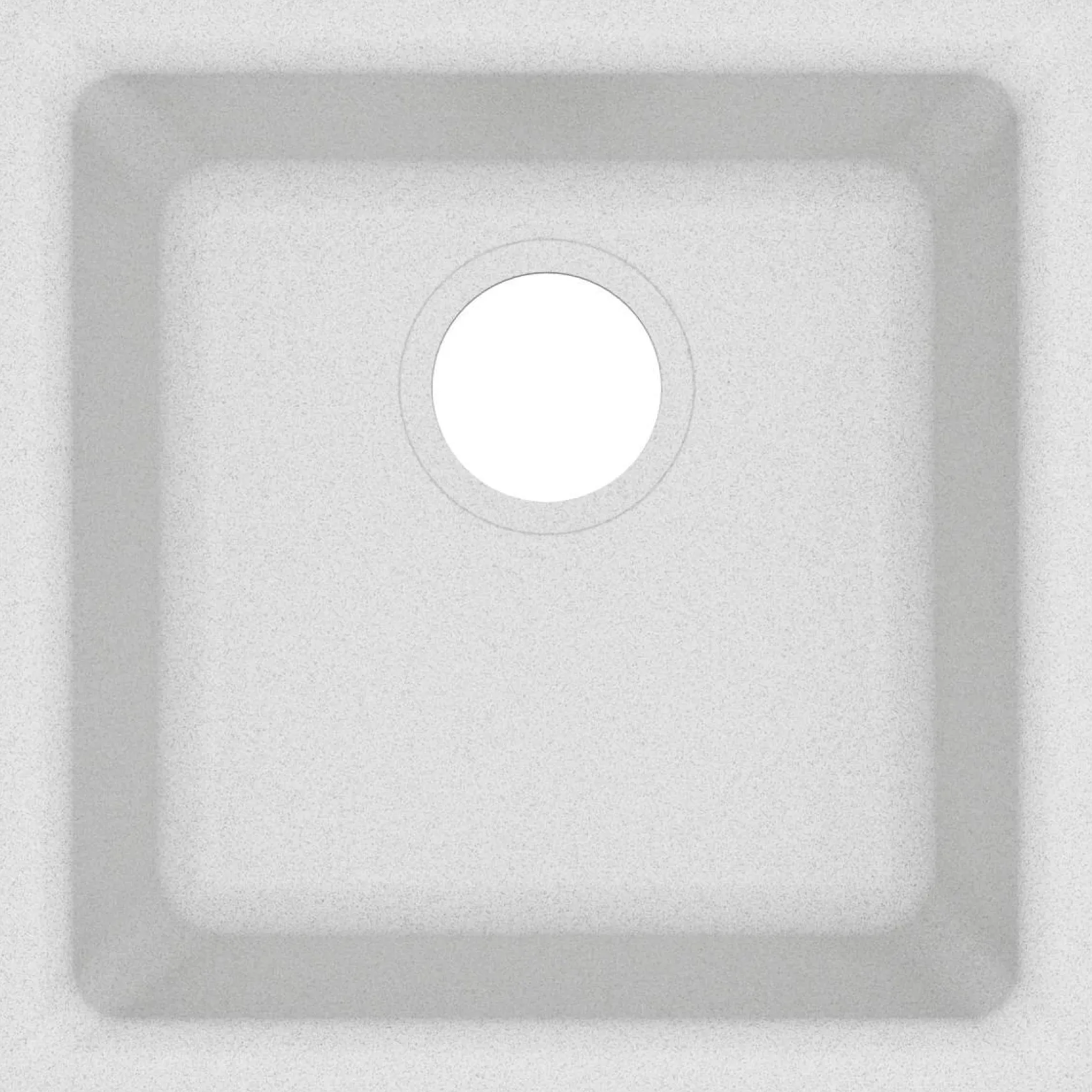 Elkay Classic 16" Quartz Bar Sink, White, ELG1616WH0