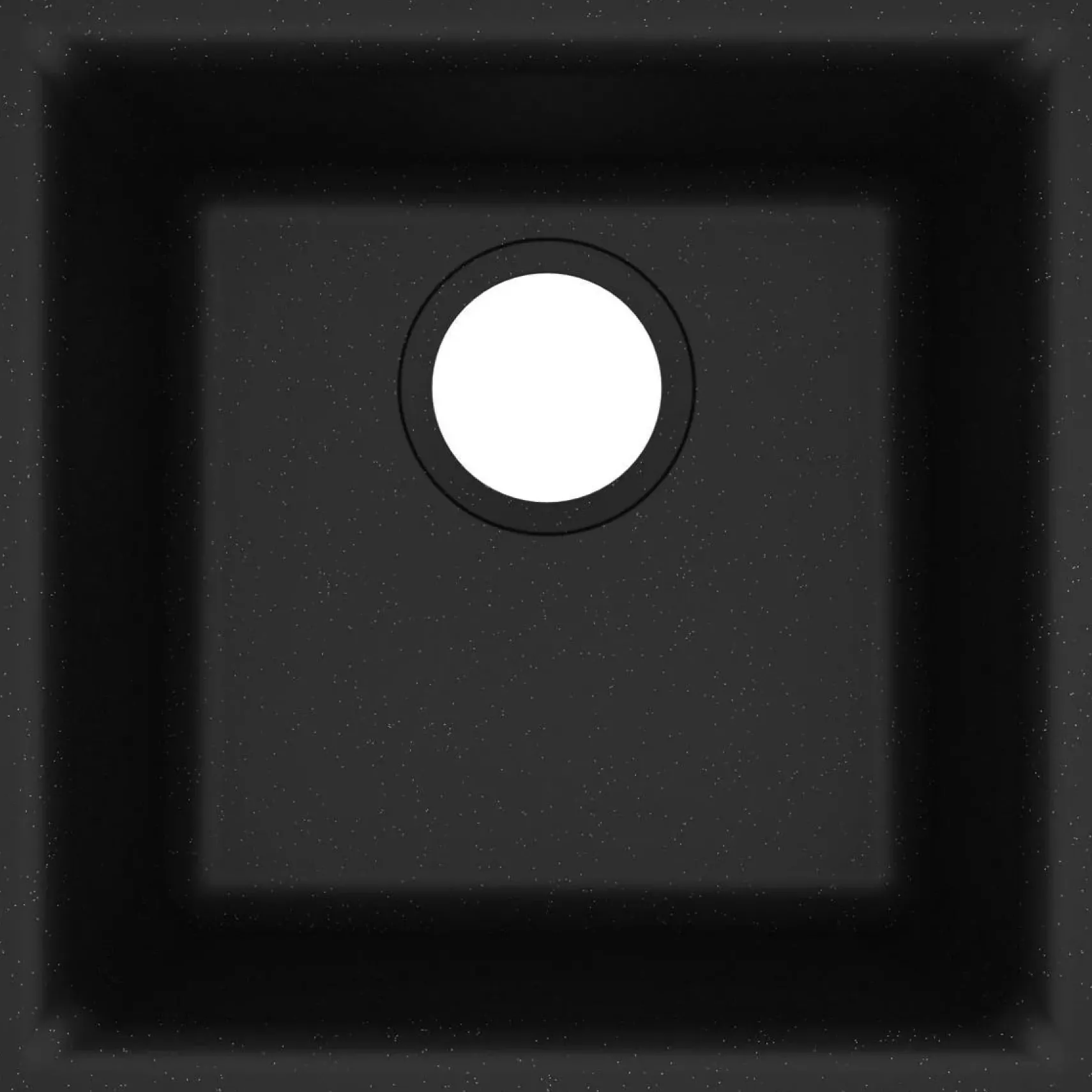 Elkay Classic 16" Quartz Bar Sink, Black, ELG1616BK0