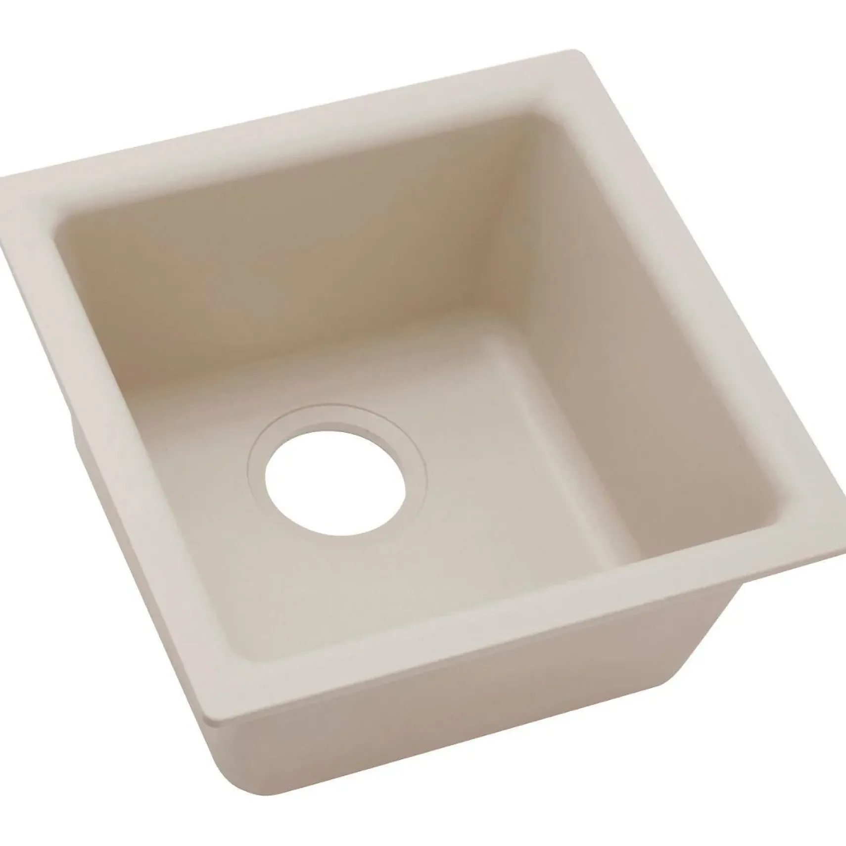 Elkay Classic 16" Quartz Bar Sink, Bisque, ELG1616BQ0
