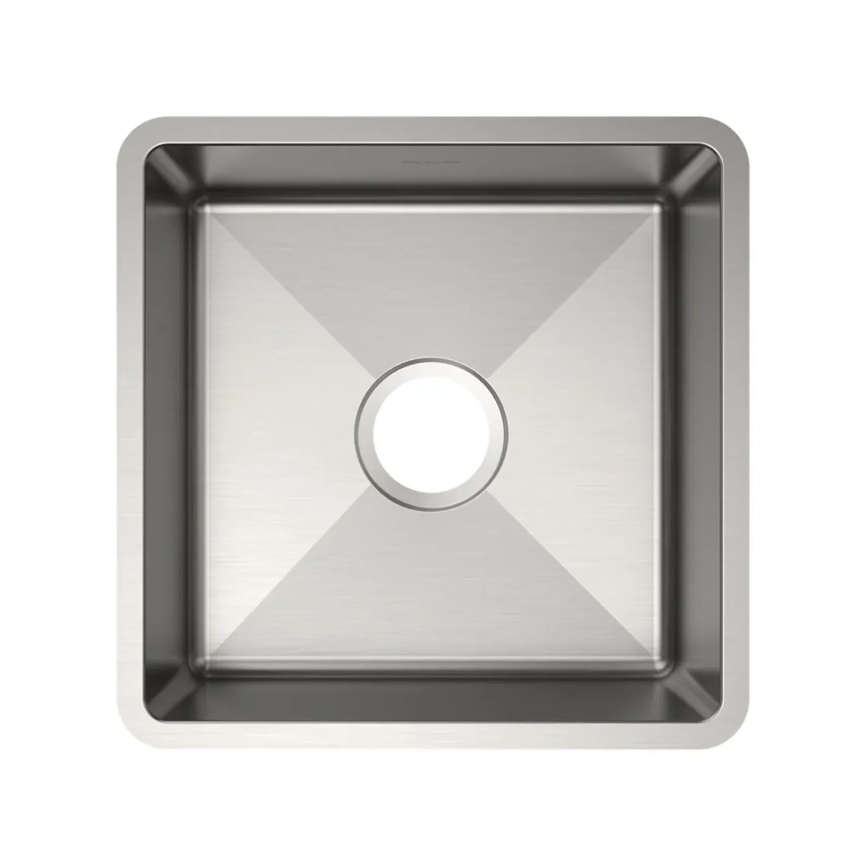Elkay Crosstown 17" Rectangle Stainless Steel ADA Bar/Prep Sink, Polished Satin, 18 Gauge, ECTRUAD151550