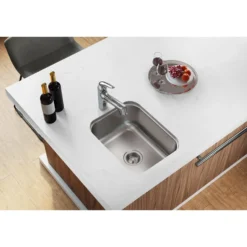 Elkay Dayton 16" Stainless Steel Bar Sink, Radiant Satin, DXUH1318