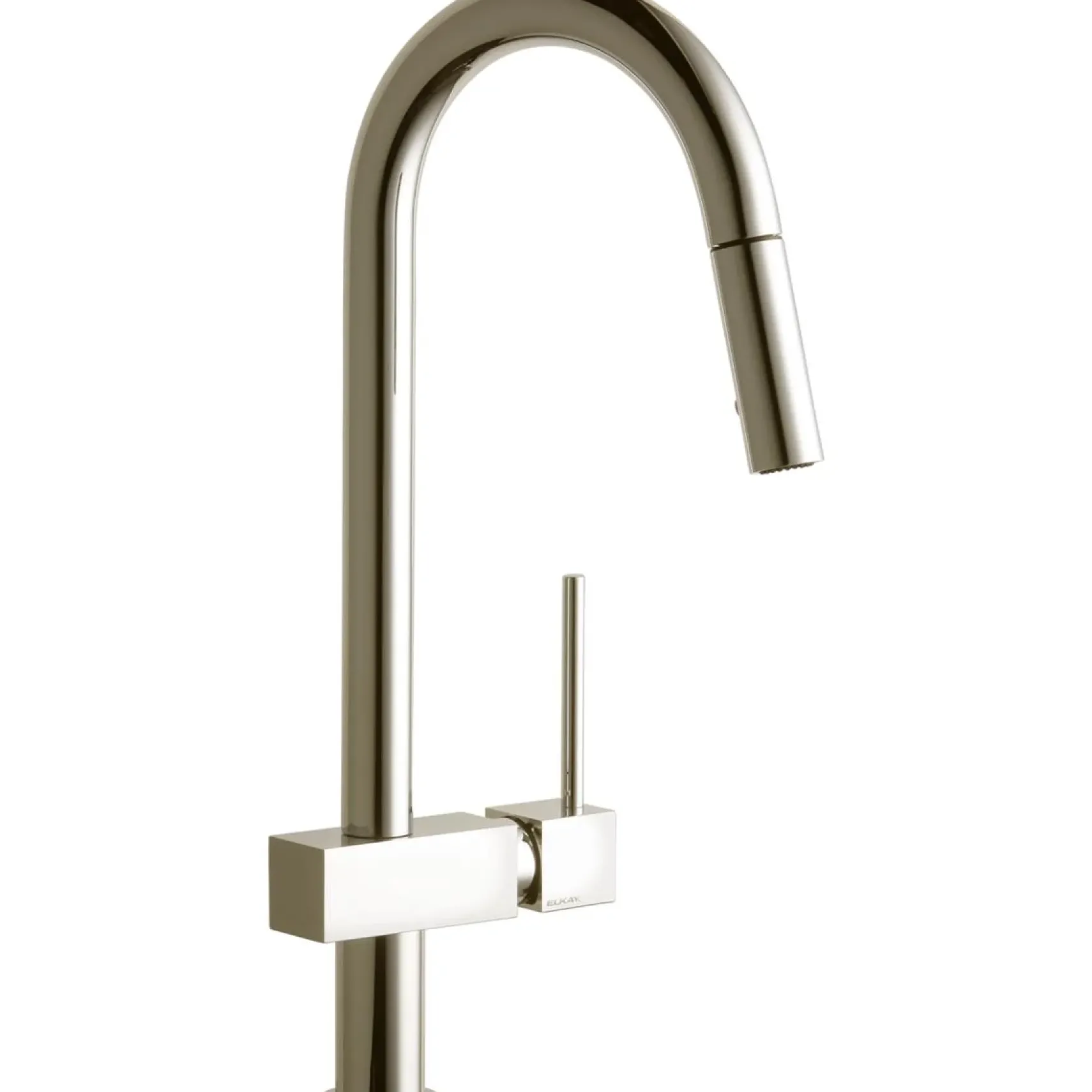 Elkay LKAV1031NK Avado Single Hole Kitchen Faucet with Pull-down Spray and Lever Handle Brushed Nickel