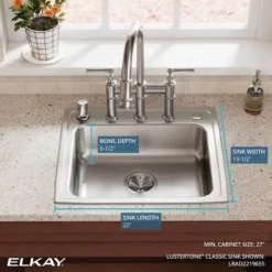 Elkay Lustertone Classic 22