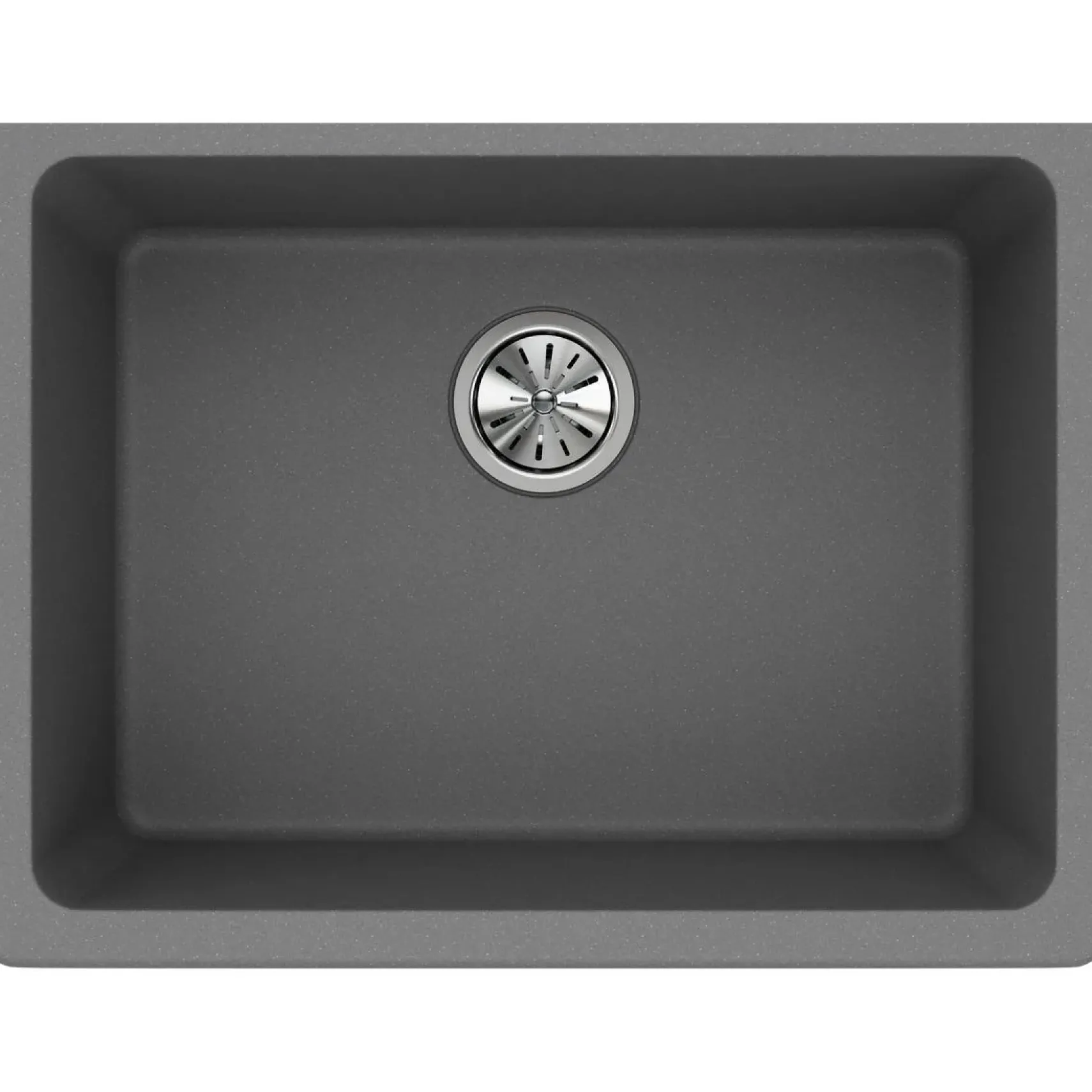 Elkay Classic 25" Quartz Kitchen Sink, Greystone, ELGU2522GS0