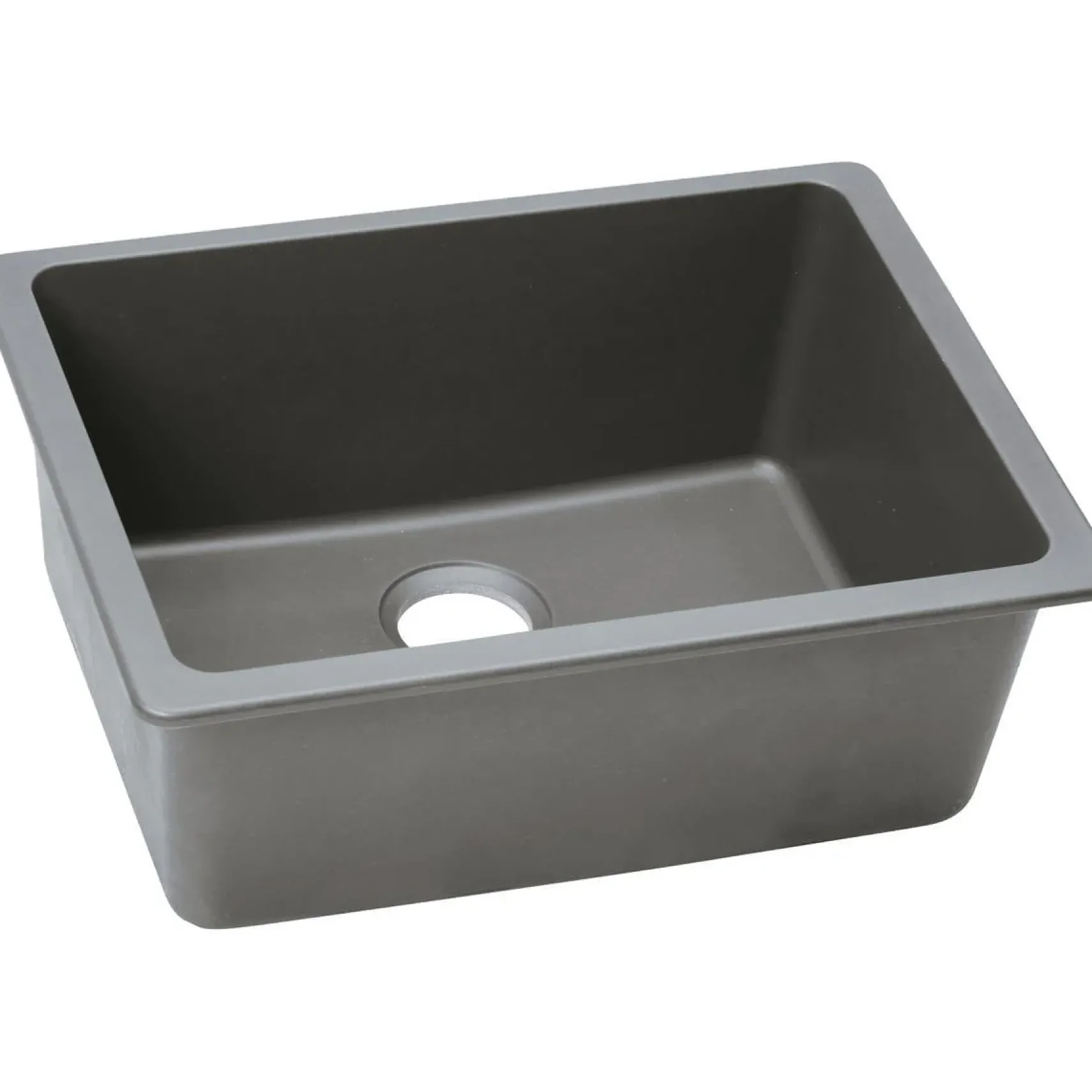 Elkay Classic 25" Quartz Kitchen Sink, Greystone, ELGU2522GS0