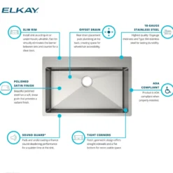 Elkay Crosstown 33