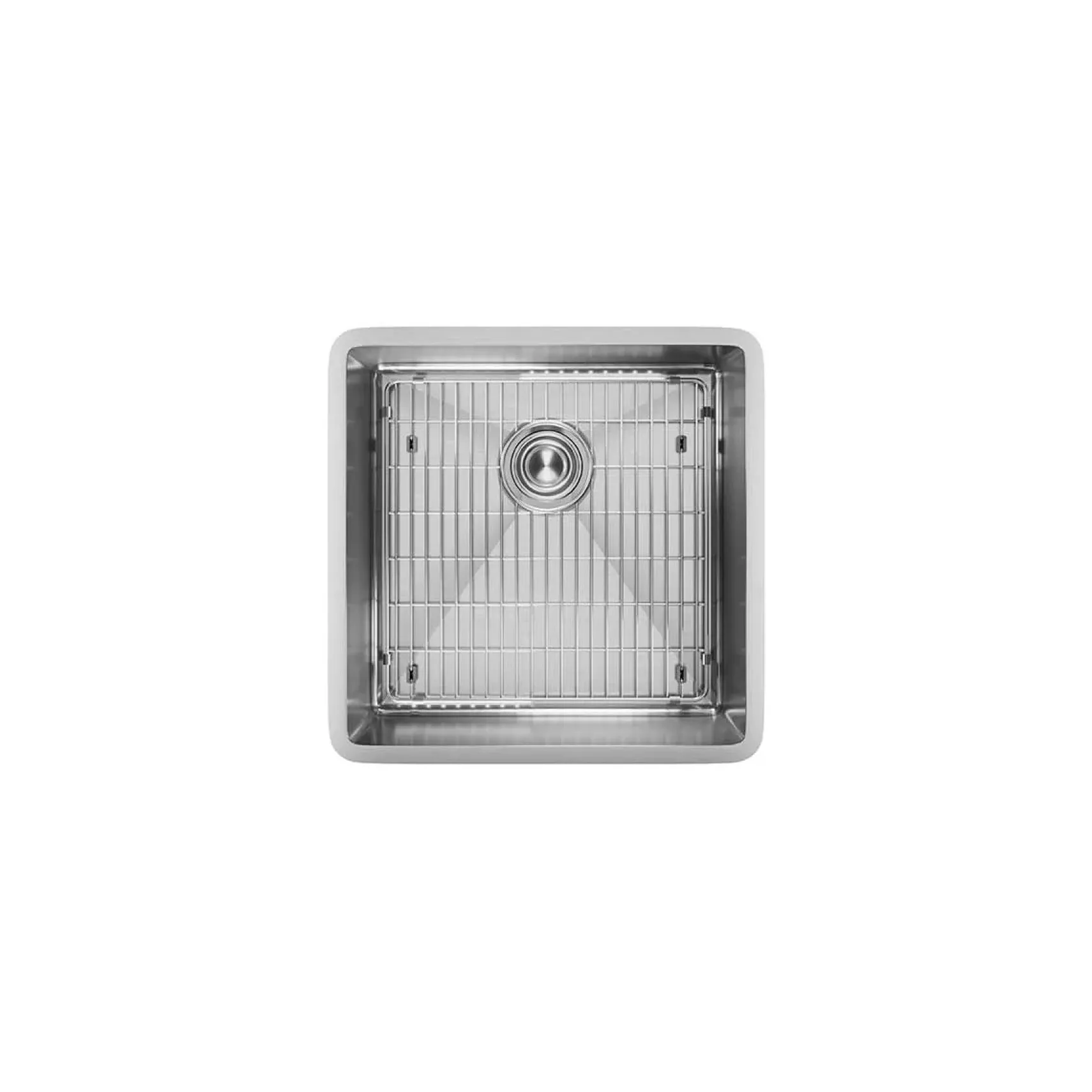 Elkay Crosstown 19" Stainless Steel Kitchen Sink, 18 Gauge, Polished Satin, ECTRU17179TC
