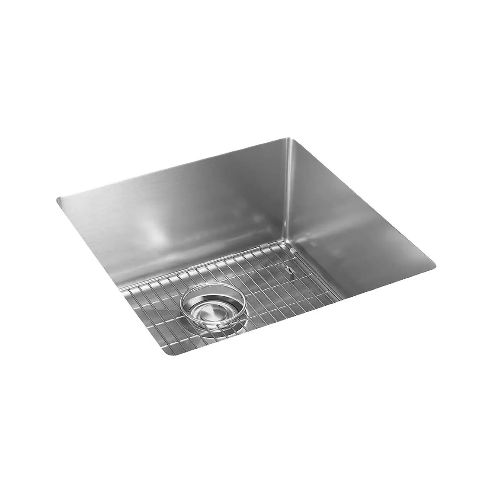 Elkay Crosstown 19" Stainless Steel Kitchen Sink, 18 Gauge, Polished Satin, ECTRU17179TC