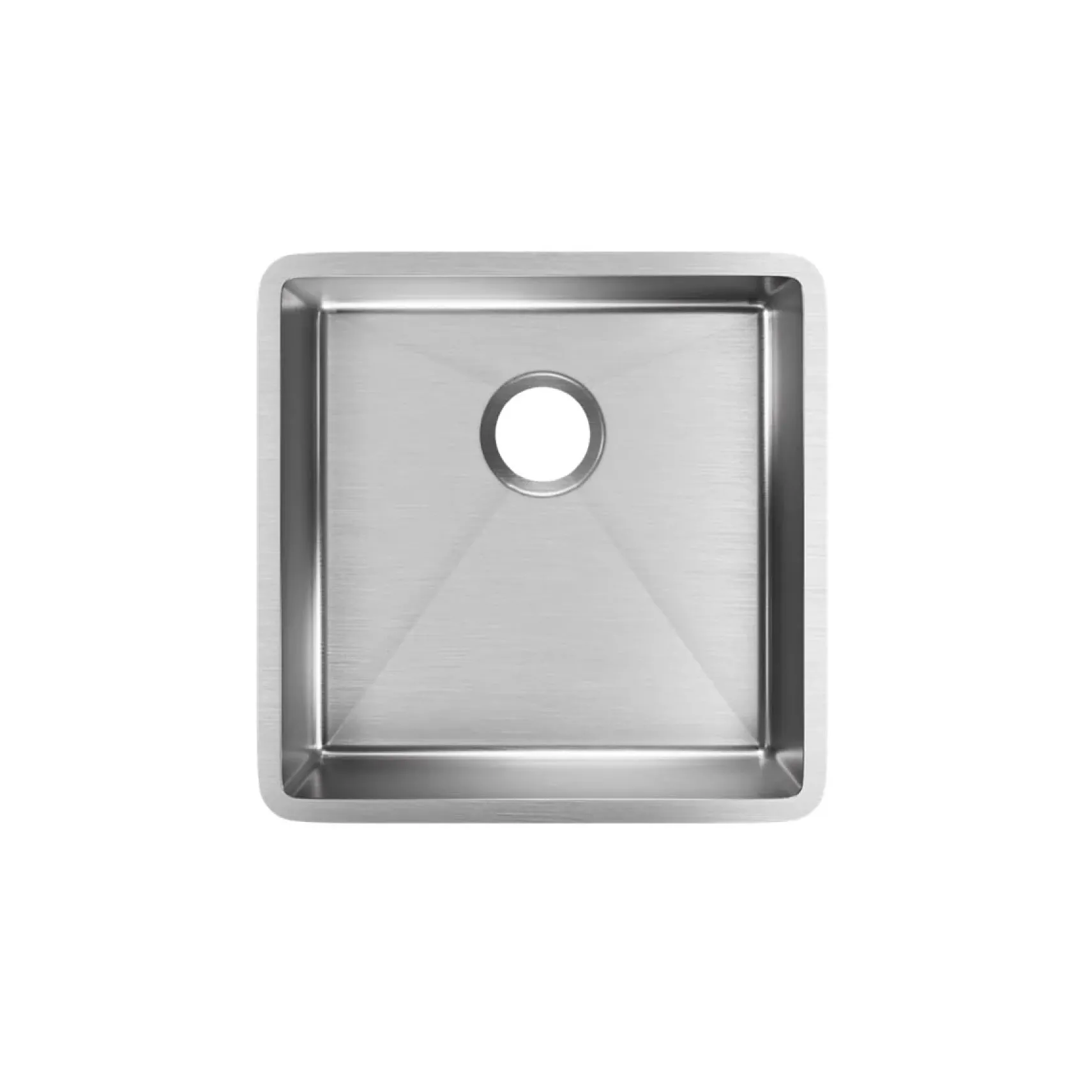 Elkay Crosstown 19" Stainless Steel Kitchen Sink, 18 Gauge, Polished Satin, ECTRU17179T