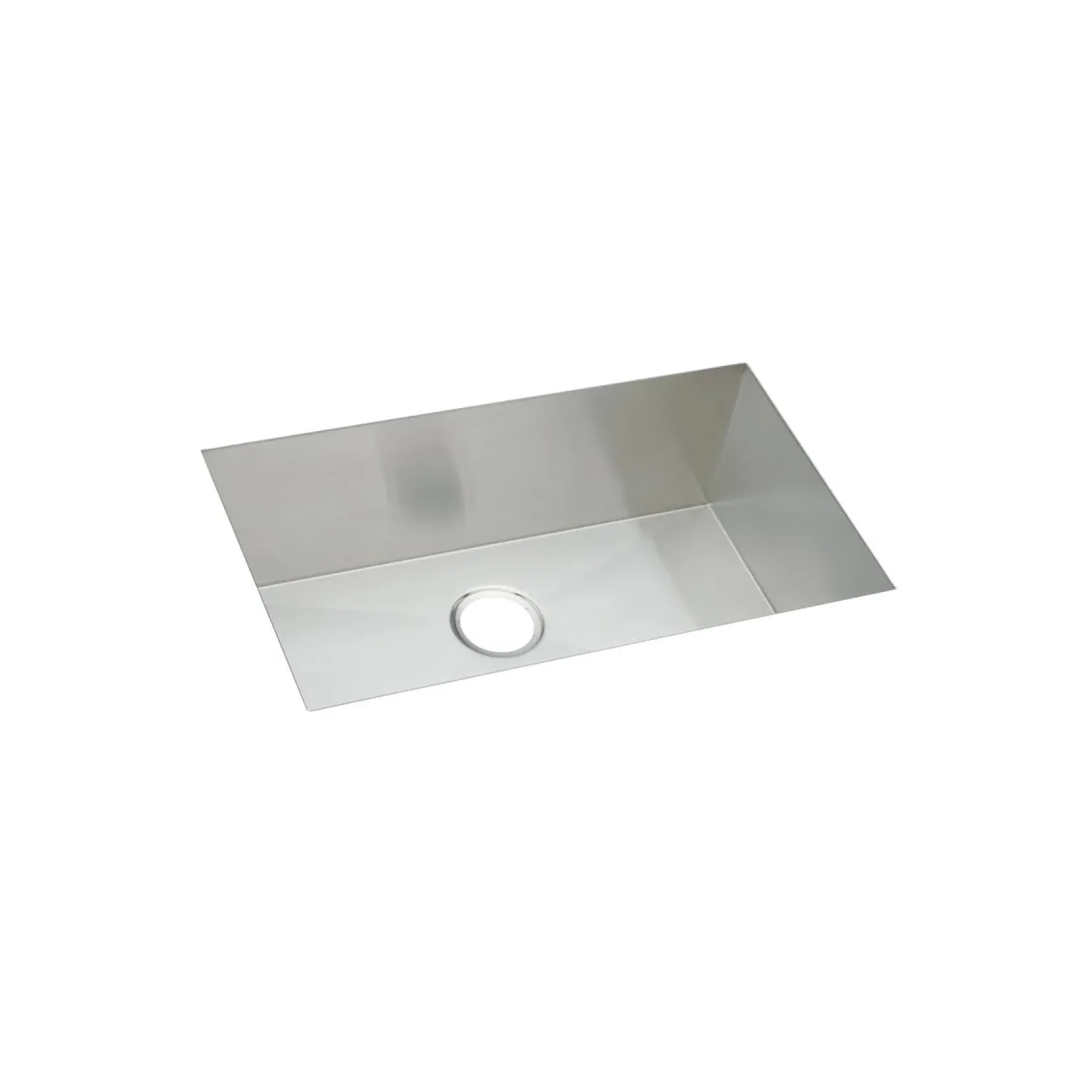 Elkay Crosstown 31" Stainless Steel Kitchen Sink, 16 Gauge, Polished Satin, EFRU281610T