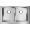 Elkay Crosstown 36" Stainless Steel Farmhouse Kitchen Sink, 50/50 Double Bowl, 18 Gauge, Polished Satin, ECTRUFA32179