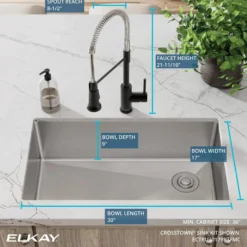 Elkay Crosstown 32