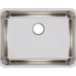 Elkay Lustertone Classic 26" Stainless Steel Kitchen Sink, 18 Gauge, Lustrous Satin, ELUH231710
