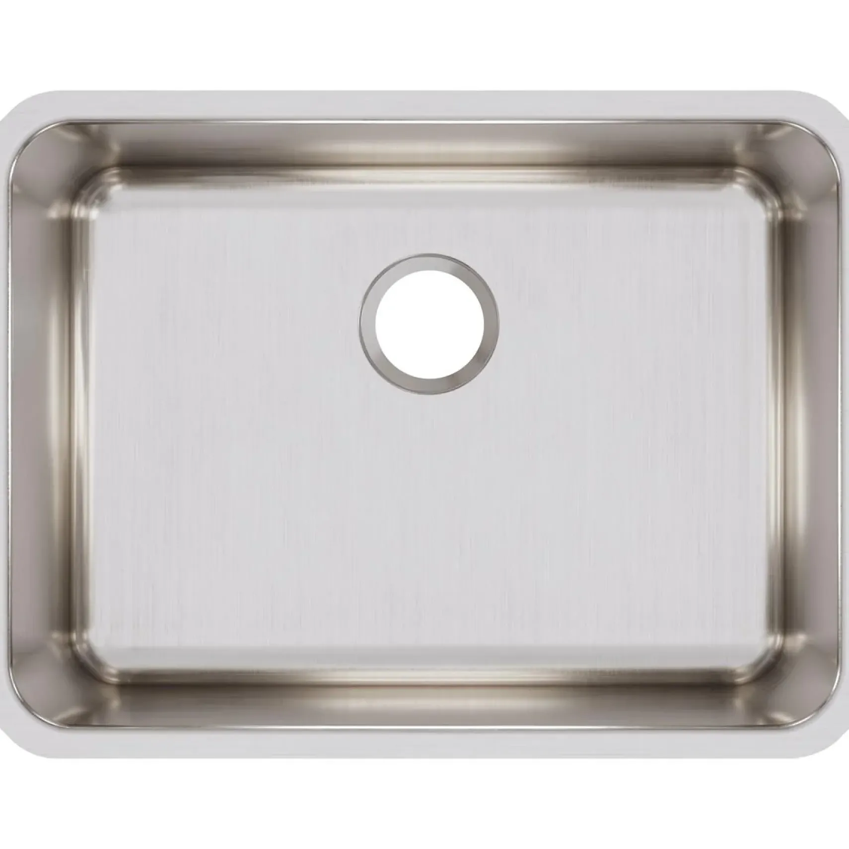 Elkay Lustertone Classic 26" Stainless Steel Kitchen Sink, 18 Gauge, Lustrous Satin, ELUH231710