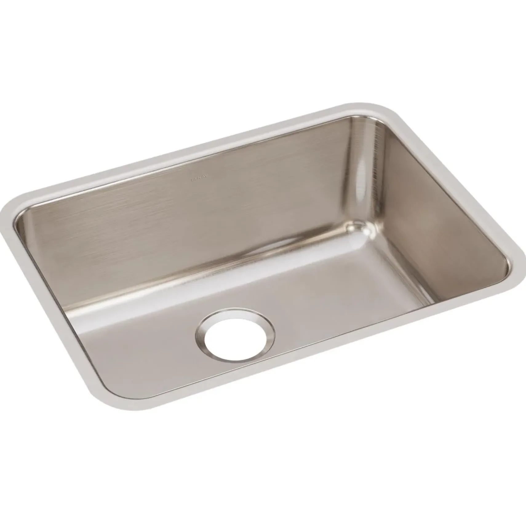 Elkay Lustertone Classic 26" Stainless Steel Kitchen Sink, 18 Gauge, Lustrous Satin, ELUH231710