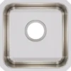 Elkay Lustertone Classic 15" Stainless Steel Kitchen Sink, 18 Gauge, Lustrous Satin, ELUH1212