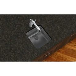 Elkay Lustertone Classic 16" Stainless Steel Kitchen Sink, 18 Gauge, Lustrous Satin, ELUH1316PD