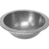 Houzer 15" Copper Flat Lip Bathroom Sink, Pewter, HW-CLA2RF